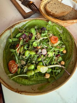 Sprouted superfood salad at Venue - Rytířská 3 in Prague