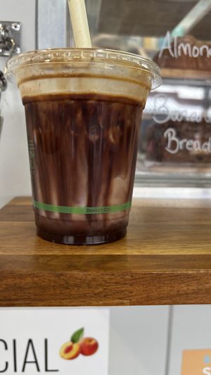 Soy Iced mocha  at Bean Brewed - Pop Up in Melbourne