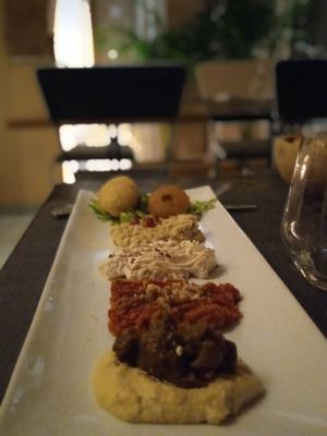 Degustazione scherzasse  at Ristorante Mille e Una Notte in Carrara
