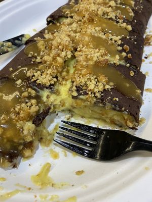 Sweet crepe  at Crepes Bistro in Santa Clara