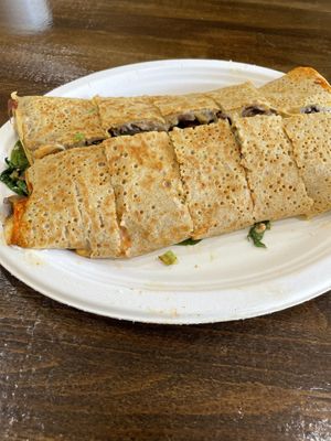 Special Deluxe Crepe  at Crepes Bistro in Santa Clara