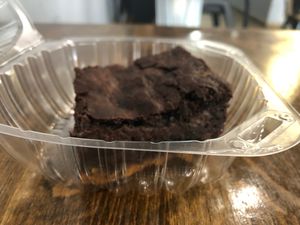 Vegan oreo cake at Crepes Bistro in Santa Clara