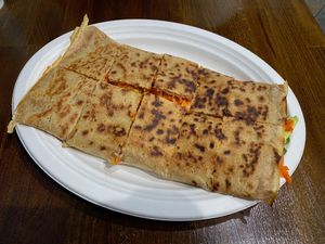 Avocado Crepe at Crepes Bistro in Santa Clara