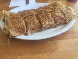 Garden Crepe at Crepes Bistro in Santa Clara