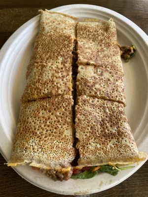   at Crepes Bistro in Santa Clara