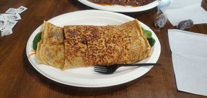 Avocado crepe at Crepes Bistro in Santa Clara