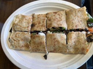 Royal crepe veganized - excellent!   at Crepes Bistro in Santa Clara