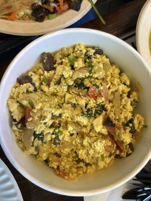 Tofu scramble   at Crepes Bistro in Santa Clara