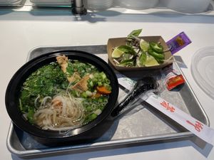 Vegan pho  at Han's Banh Mi & Pho in Nashville