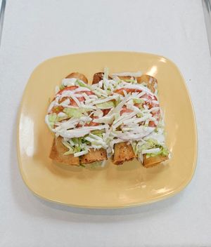 Potato taquitos at Yes Vegan Taco - Cloud Kitchen in Anaheim