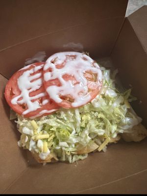 so I drove home and I was worried that I  drove too rough but it still arrived well intact! at Yes Vegan Taco - Cloud Kitchen in Anaheim