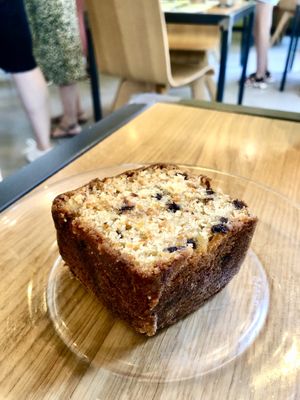 Carrot cake  at California Bakery - Via Vincenzo Monti in Milan