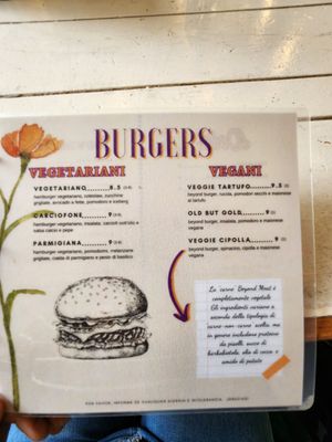 Burgers at Flora Urban Greenhouse in Rome