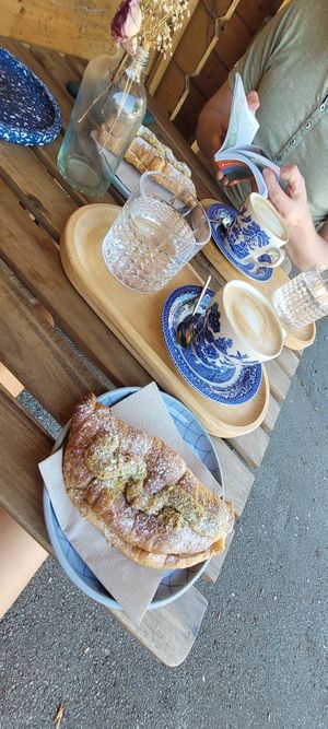 Breakfast at Piccola Cafe in Ljubljana