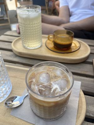 coffee  at Piccola Cafe in Ljubljana