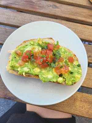 Piccola  Toast at Piccola Cafe in Ljubljana
