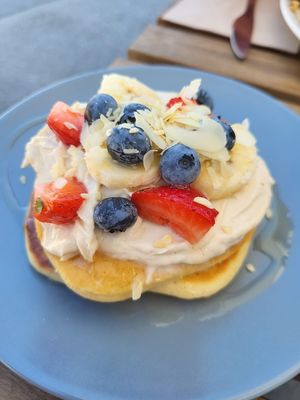 Fluffy Pancakes at Piccola Cafe in Ljubljana