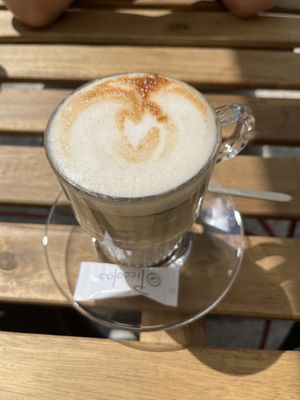 Chai Latte  at Piccola Cafe in Ljubljana