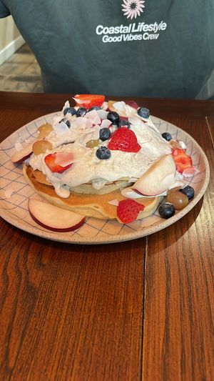 Fluffy Pancakes  at Piccola Cafe in Ljubljana