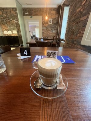 Barley coffee  at Piccola Cafe in Ljubljana