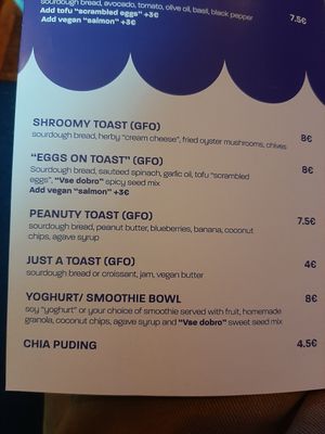  at Piccola Cafe in Ljubljana