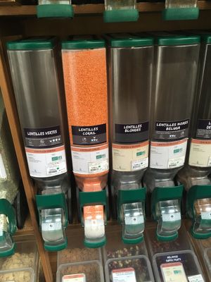 Lentilles  at Le Retour a la Terre Rive Droite in Paris