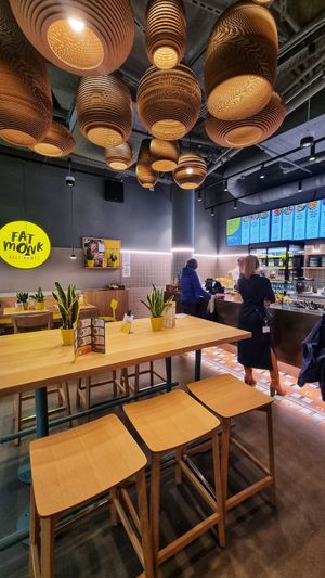 Interior / seating available at Fat Monk - Wien VIO Plaza in Vienna