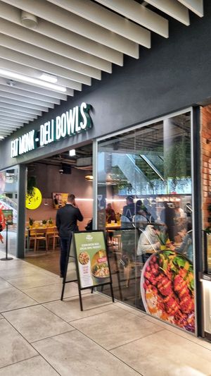 Outside / inside the mall at Fat Monk - Wien VIO Plaza in Vienna