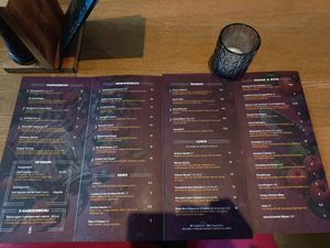 New menu! at Stadshaven Brouwerij in Rotterdam