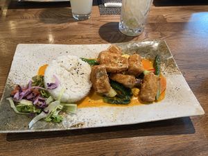 Cocos Curry Tofu  at Do An in Marktredwitz