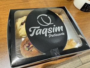 dessert  at Taqsim Patisserie  in Cologne