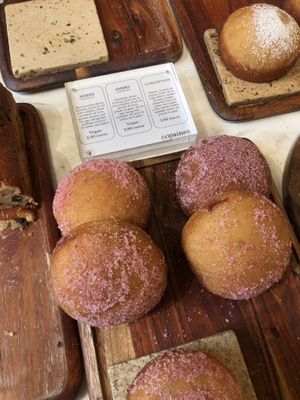 filled donut  at Copains - Marais in Paris