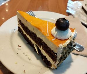 Passion fruit cream cake at Konditorei Alexandra in Merano