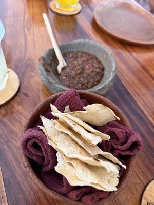 Habanero salsa   at Levadura De Olla in Oaxaca