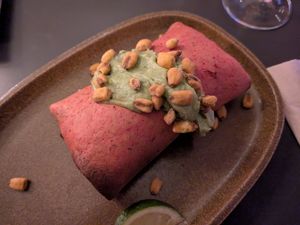 Burrito, leider etwas trocken at Enchilada in Cologne