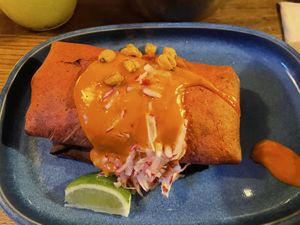 Chimichurri Burrito  at Enchilada in Cologne