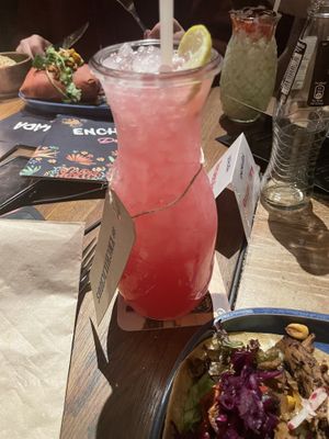 Guave dragonfruit lemonade  at Enchilada in Cologne