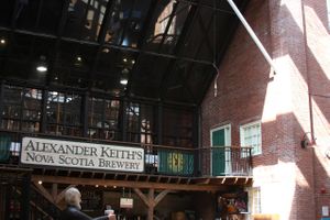 Brewey square at Halifax Brewery Farmers Market in Halifax