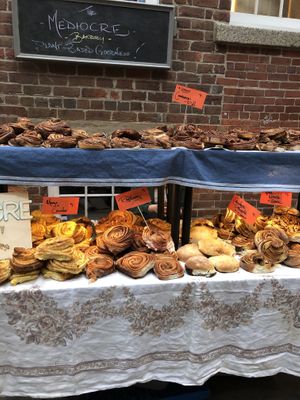The Mediocre Bakery (formerly Two Dumb Vegans?) at Halifax Brewery Farmers Market in Halifax