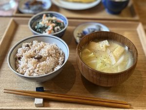 Traditional lunch set  at Noshimura-Tei in Nara