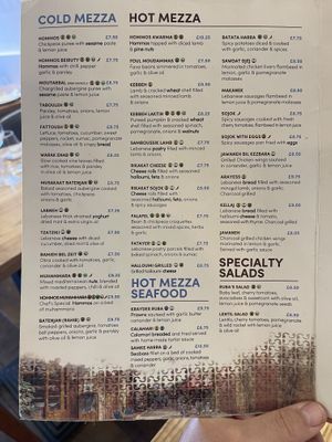   at Ruba Restaurant in Teddington