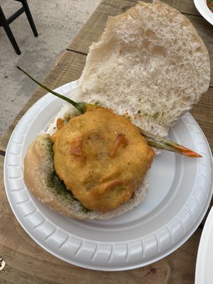 Vada pav   at Suresh & Sons - The Kitchen in Glasgow