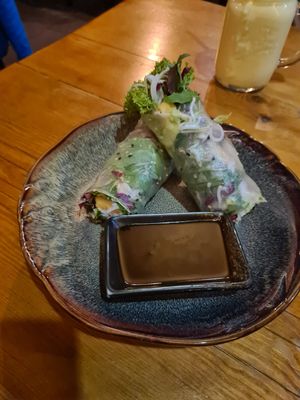 Summer rolls at Golden Rice Mitte in Berlin