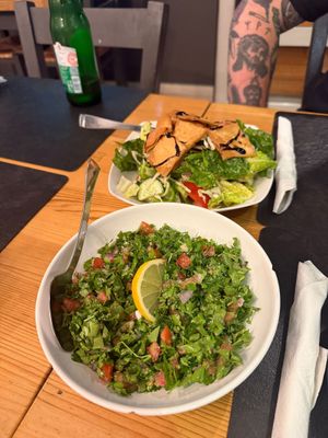   at Mezza Lebanese Cuisine in Rhodes