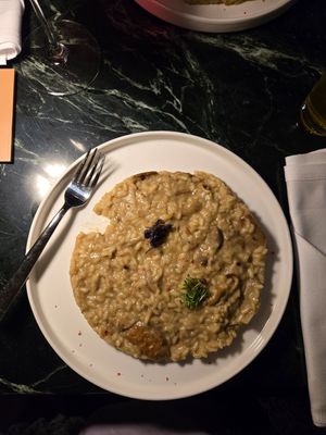 Risotto at Creo. in Vienna