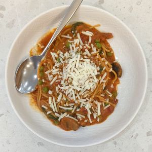 Creamy Vegan Pasta at Tanglin Cookhouse - Tanglin Mall in Central Singapore