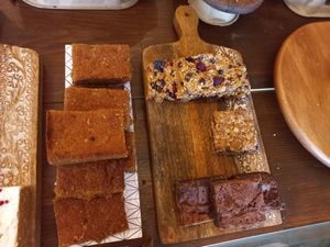 Vegan pastry selection at FILTR by Coromandel Coast in West Wickham
