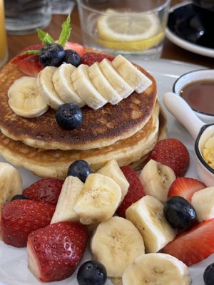 Pancakes  at Agape in Ibiza