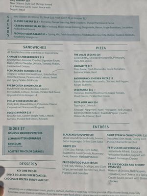  at Coconut Charlie's in Panama City Beach