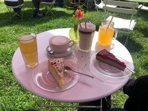 All vegan. at Cafe im Kloster in Calw
